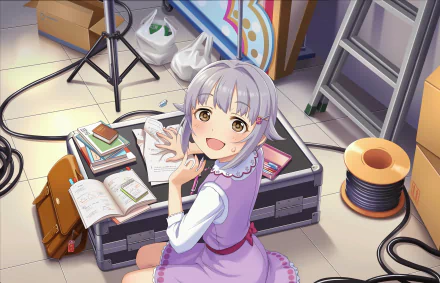 Sachiko Koshimizu Anime THE iDOLM@STER: Cinderella Girls Starlight Stage HD Desktop Wallpaper | Background Image