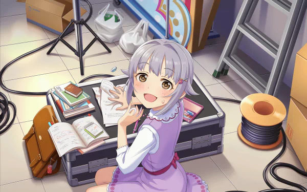 Sachiko Koshimizu Anime THE iDOLM@STER: Cinderella Girls Starlight Stage HD Desktop Wallpaper | Background Image