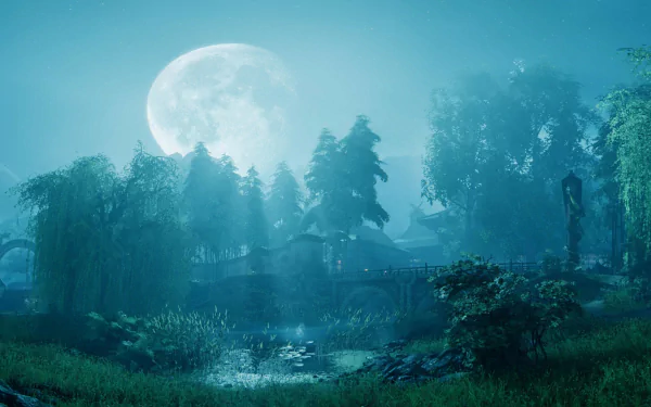  Lose yourself in the moonlight