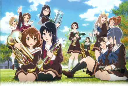 Anime Sound! Euphonium HD Desktop Wallpaper | Background Image