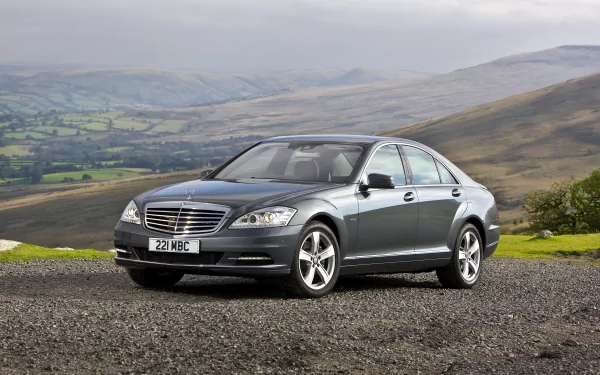 silver car car Mercedes-Benz vehicle Mercedes-Benz S-Class HD Desktop Wallpaper | Background Image
