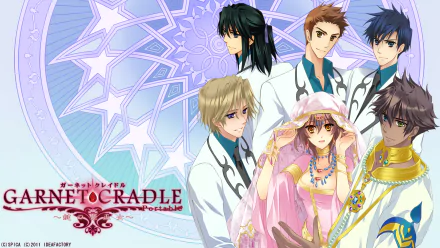 Teshigawara Touya Shirato Sou Sakurazawa Kiichirou Sairenji Rihito Saariya (Garnet Cradle) Amawashi Miku Anime Garnet Cradle: Gekkou no Aria HD Desktop Wallpaper | Background Image