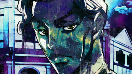 Yoshikage Kira Anime Jojo's Bizarre Adventure HD Desktop Wallpaper | Background Image