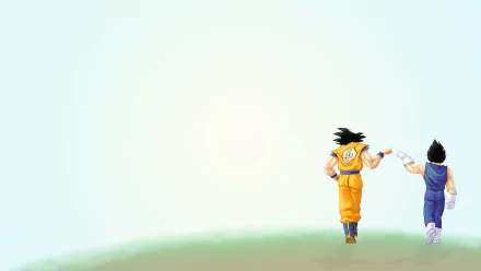 Vegeta (Dragon Ball) Goku Anime Dragon Ball Z Goku & Vegeta HD Desktop Wallpaper | Background Image