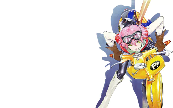 Haruko Haruhara Anime FLCL HD Desktop Wallpaper | Background Image