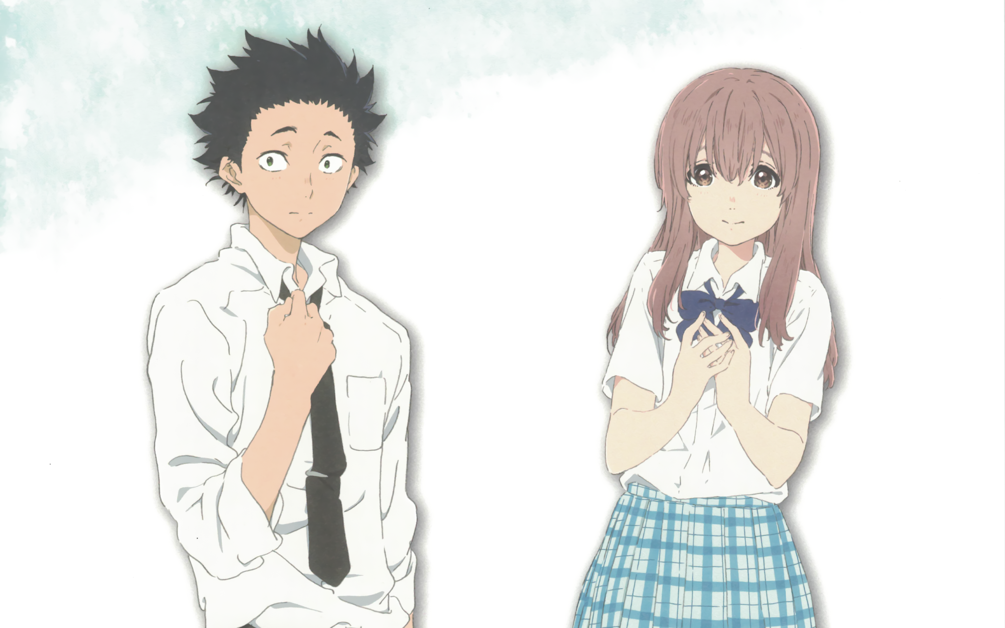 Download Shouya Ishida Shouko Nishimiya Anime A Silent Voice HD Wallpaper