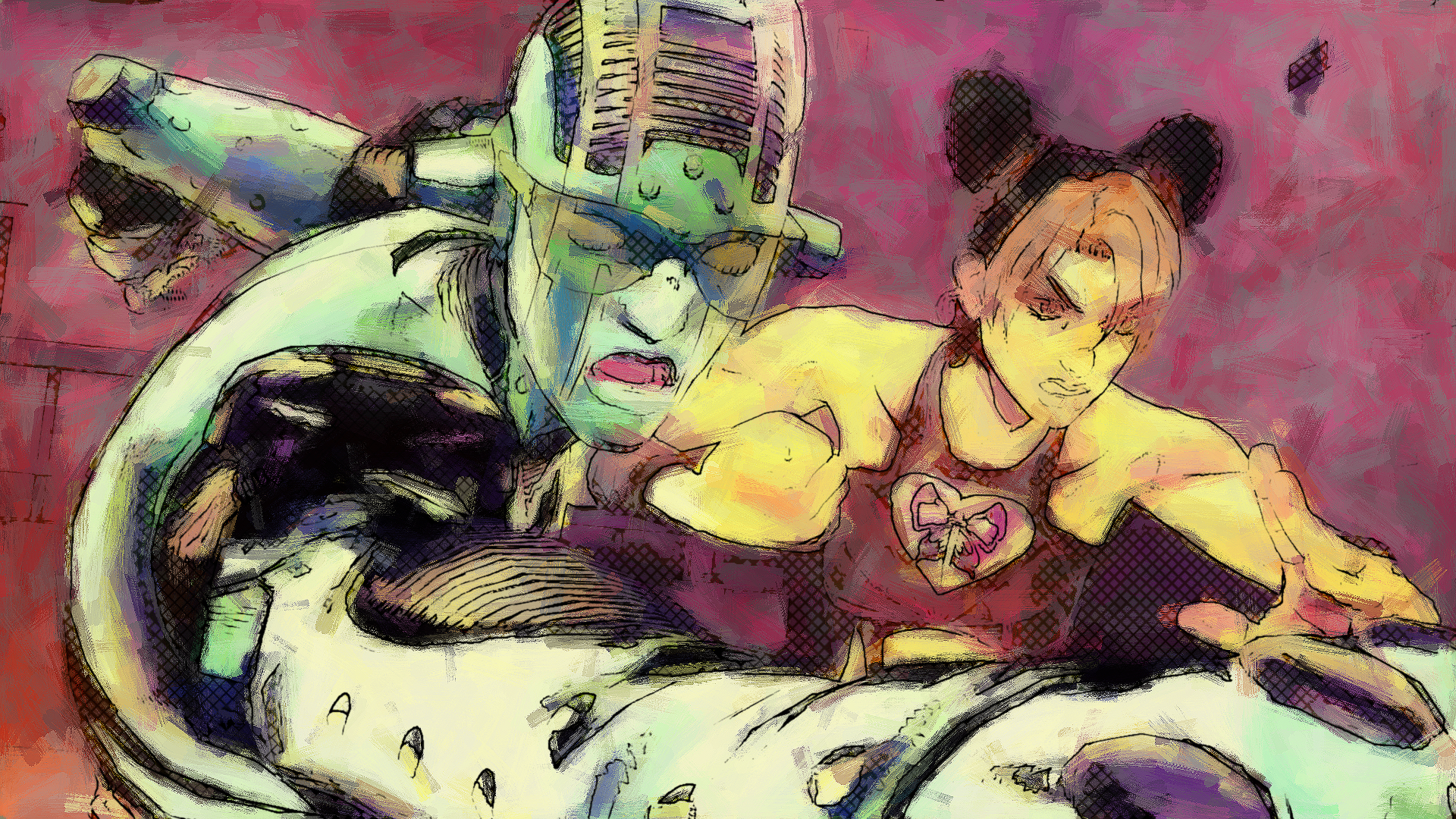 Download Stone Free (Jojo's Bizarre Adventure) Jolyne Cujoh Anime Jojo's Bizarre Adventure HD Wallpaper