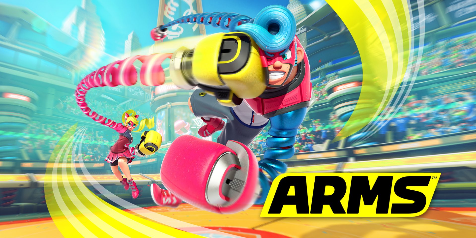 Download Spring Man (Arms) Ribbon Girl (Arms) Video Game Arms Wallpaper