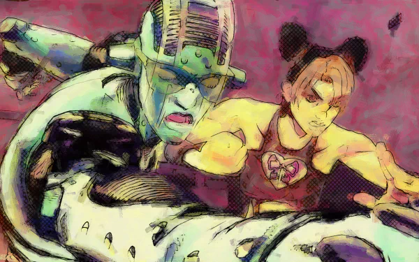 Stone Free (Jojo's Bizarre Adventure) Jolyne Cujoh Anime Jojo's Bizarre Adventure HD Desktop Wallpaper | Background Image