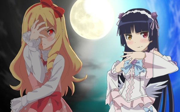 Anime Crossover Elf Yamada EroManga-Sensei Ruri Gokō HD Wallpaper | Background Image