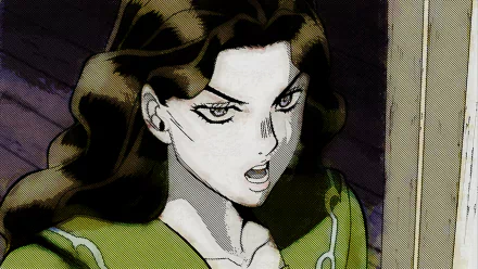 Yukako Yamagishi Anime Jojo's Bizarre Adventure HD Desktop Wallpaper | Background Image