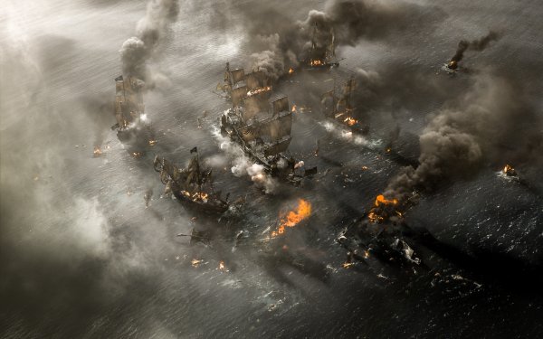 Movie Pirates Of The Caribbean: Dead Men Tell No Tales Pirate Ship HD Wallpaper | Background Image