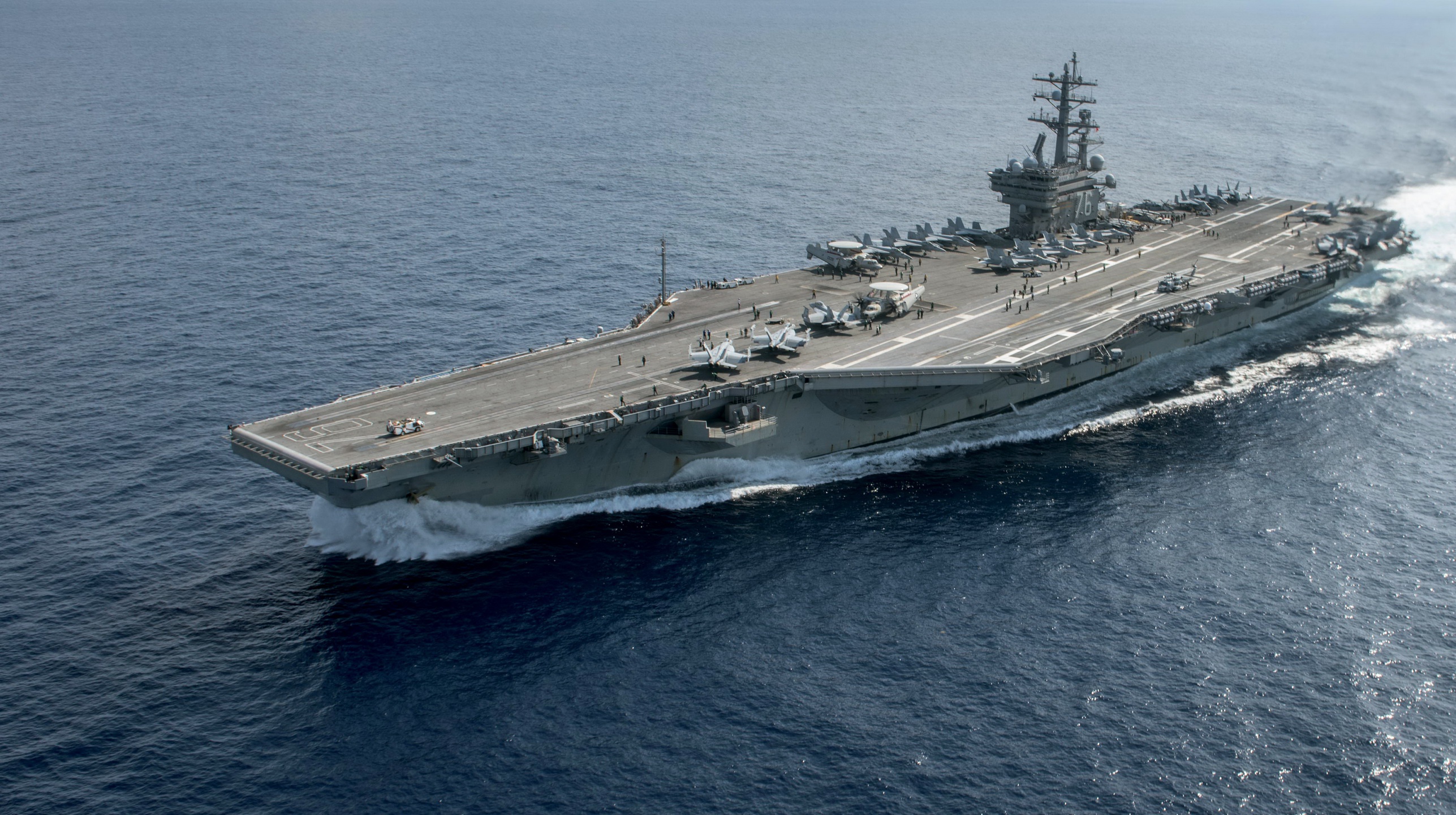 Military USS Ronald Reagan (CVN-76) HD Wallpaper | Background Image