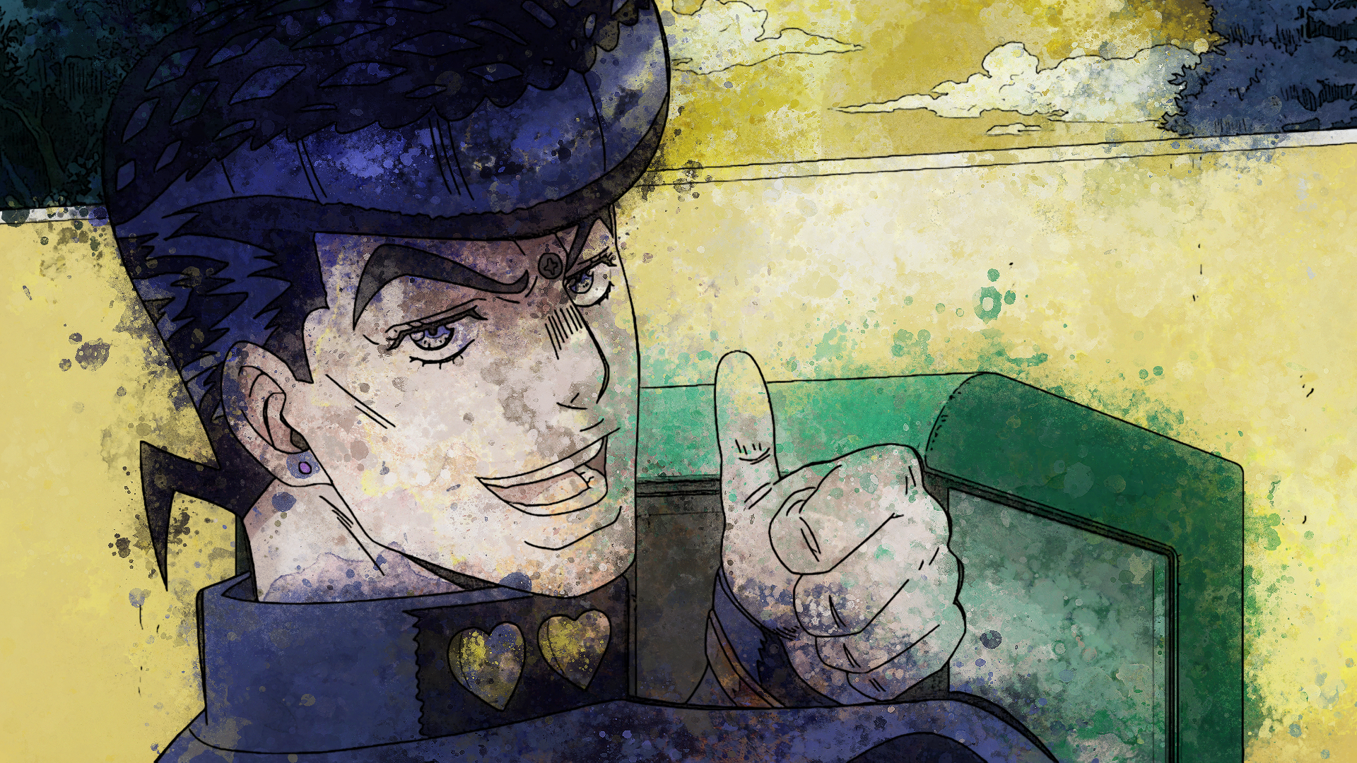 Download Surface (Jojo's Bizarre Adventure) Anime Jojo's Bizarre Adventure HD Wallpaper by Terumi Nishii