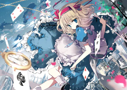 Alice Margatroid Anime Touhou HD Desktop Wallpaper | Background Image