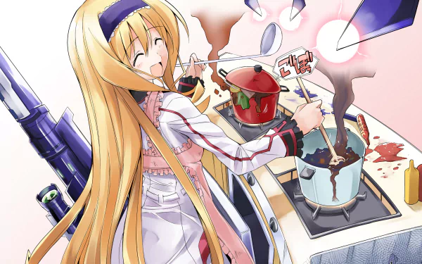 Cecilia Alcott Anime Infinite Stratos HD Desktop Wallpaper | Background Image