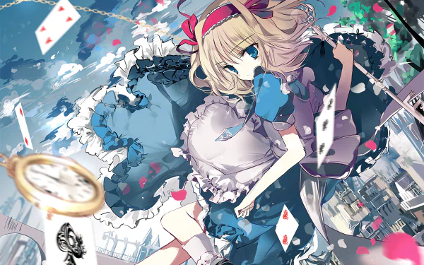 Alice Margatroid Anime Touhou HD Desktop Wallpaper | Background Image
