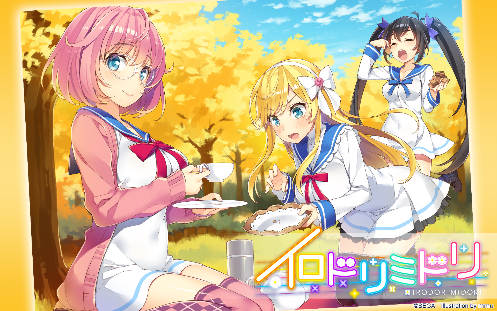 Anime Irodori Midori HD Wallpaper | Background Image