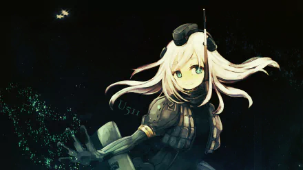 U-511 (Kancolle) Anime Kantai Collection HD Desktop Wallpaper | Background Image