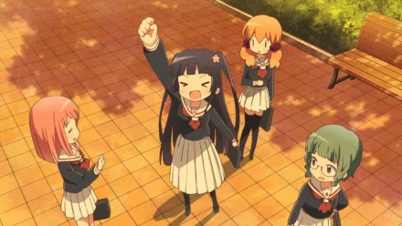 Nao Mashiba Mao Kurokawa Moeko Tokita Wakaba Kohashi Anime Wakaba Girl HD Desktop Wallpaper | Background Image
