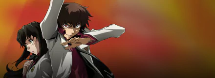 Emi Kizaki Kouichi Hayase Anime Linebarrels of Iron HD Desktop Wallpaper | Background Image