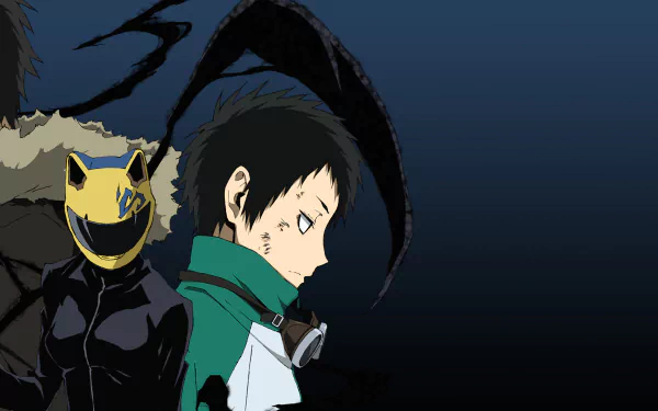 Izaya Orihara Mikado Ryūgamine Celty Sturluson Anime Durarara!! HD Desktop Wallpaper | Background Image