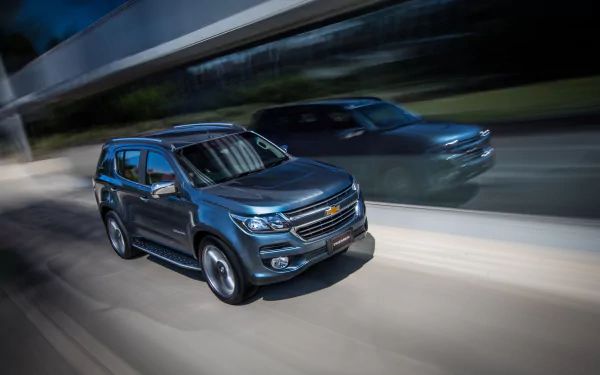 SUV reflection car Chevrolet vehicle Chevrolet TrailBlazer HD Desktop Wallpaper | Background Image
