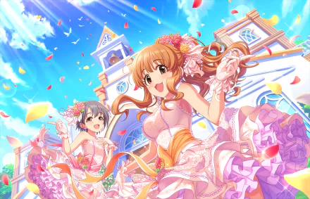 Yuuki Otokura Kirari Moroboshi Anime THE iDOLM@STER: Cinderella Girls Starlight Stage HD Desktop Wallpaper | Background Image