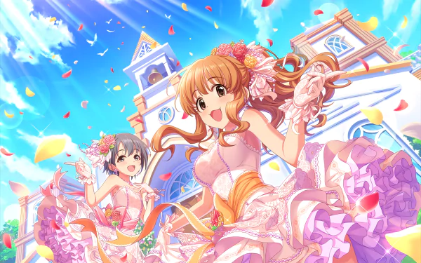 Yuuki Otokura Kirari Moroboshi Anime THE iDOLM@STER: Cinderella Girls Starlight Stage HD Desktop Wallpaper | Background Image