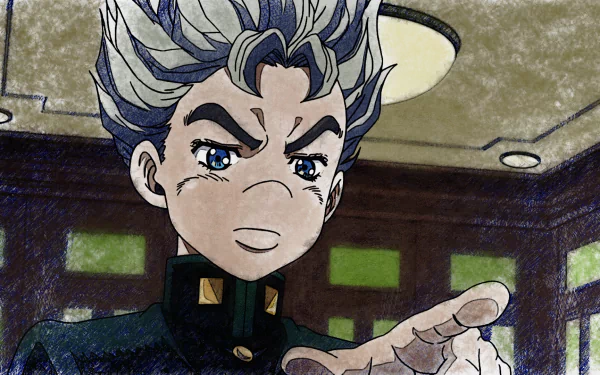 Koichi Hirose Anime Jojo's Bizarre Adventure HD Desktop Wallpaper | Background Image