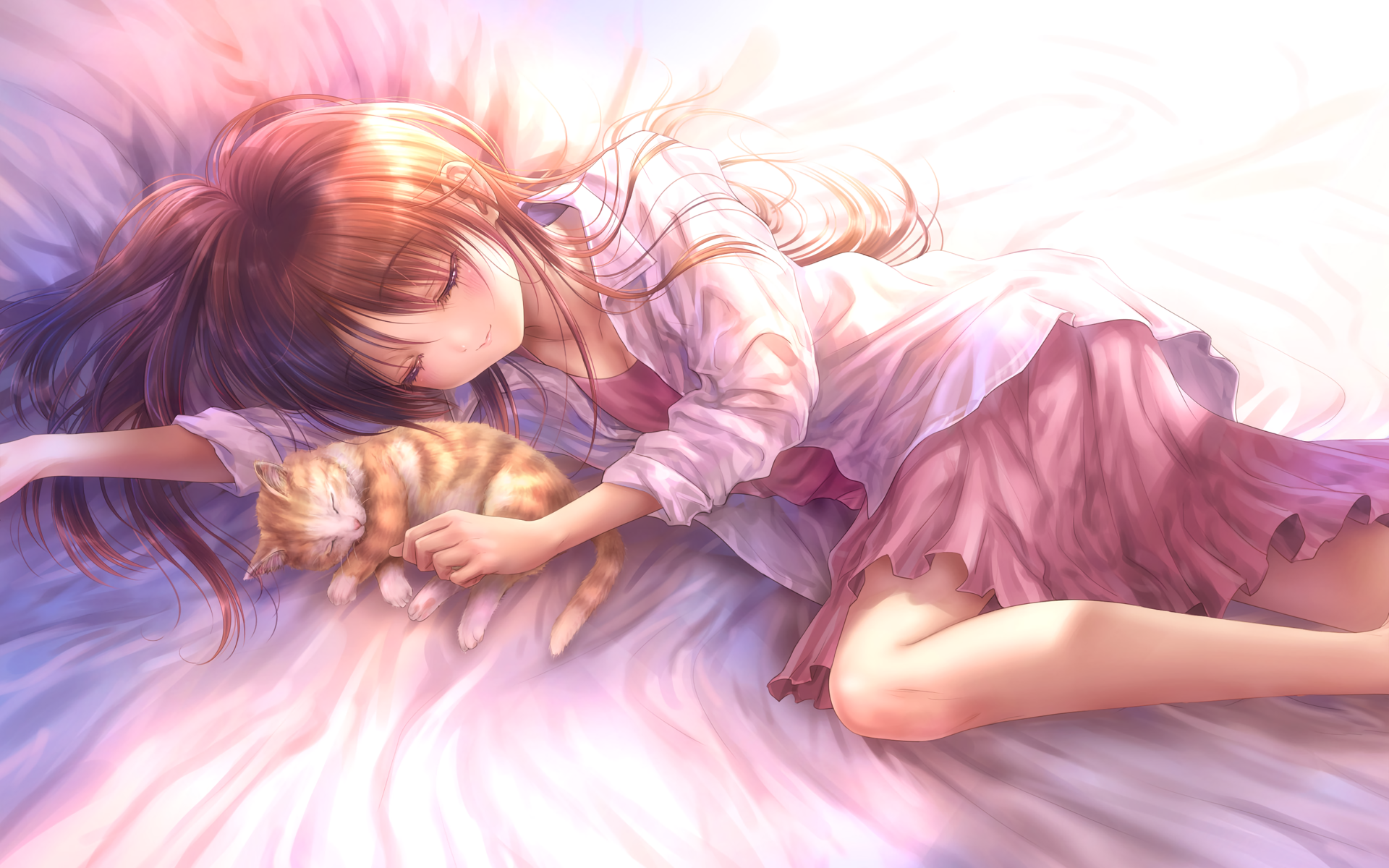 Download Shinohara Himeko Anime Narcissu HD Wallpaper by Goto-P