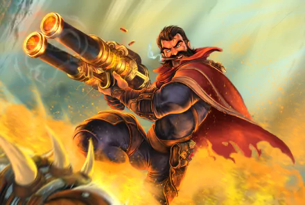 weapon warrior Graves (League Of Legends) video game League Of Legends HD Desktop Wallpaper | Background Image