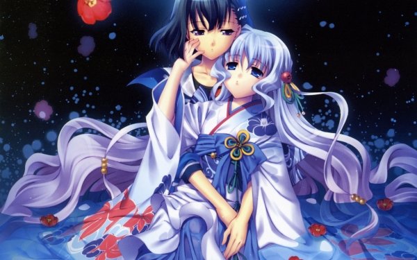 Anime Aoi Shiro Nami Osanai Syouko HD Wallpaper | Background Image