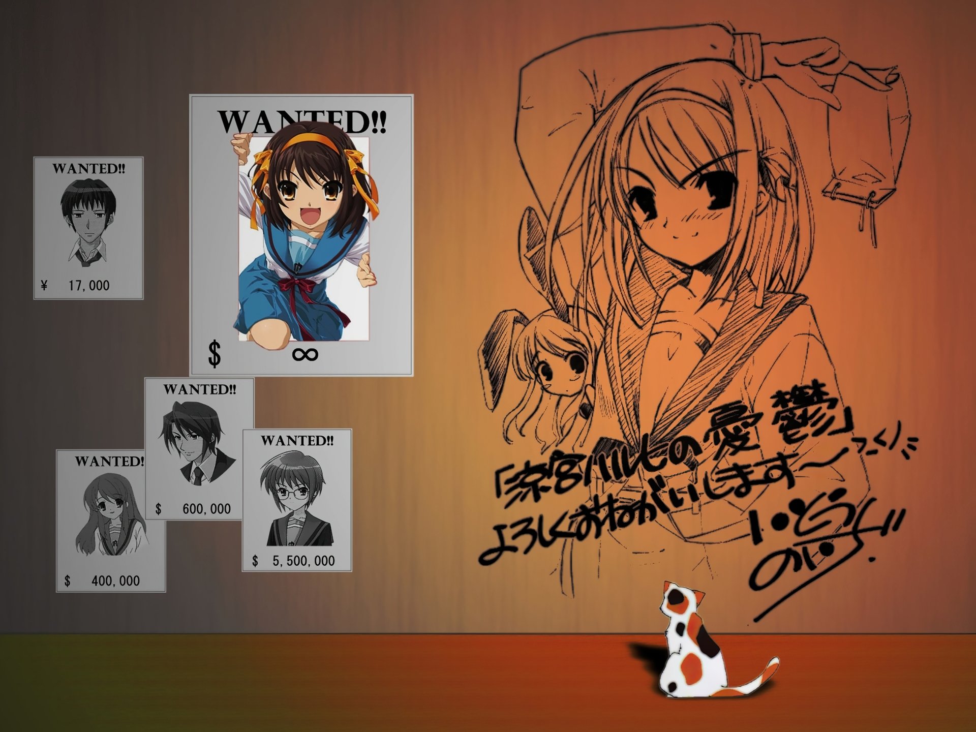 Download Haruhi Suzumiya Anime The Melancholy Of Haruhi Suzumiya HD Wallpaper by Ito Noizi