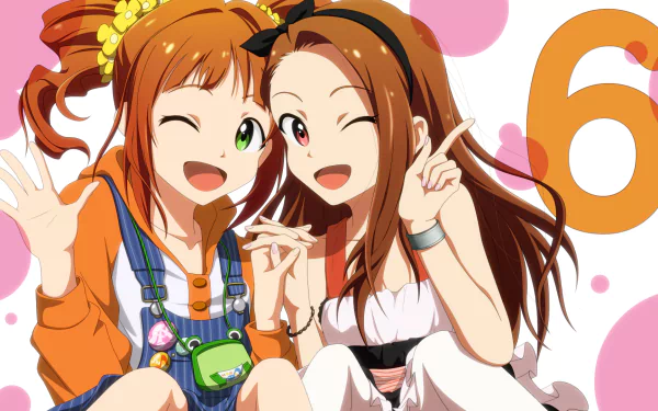 Yayoi Takatsuki Iori Minase Anime The iDOLM@STER HD Desktop Wallpaper | Background Image