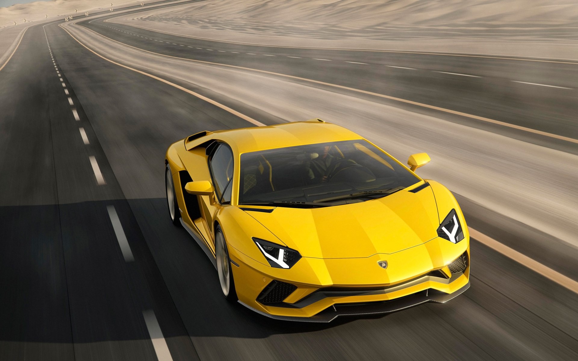 Download Lamborghini Car Supercar Vehicle Lamborghini Aventador S HD Wallpaper