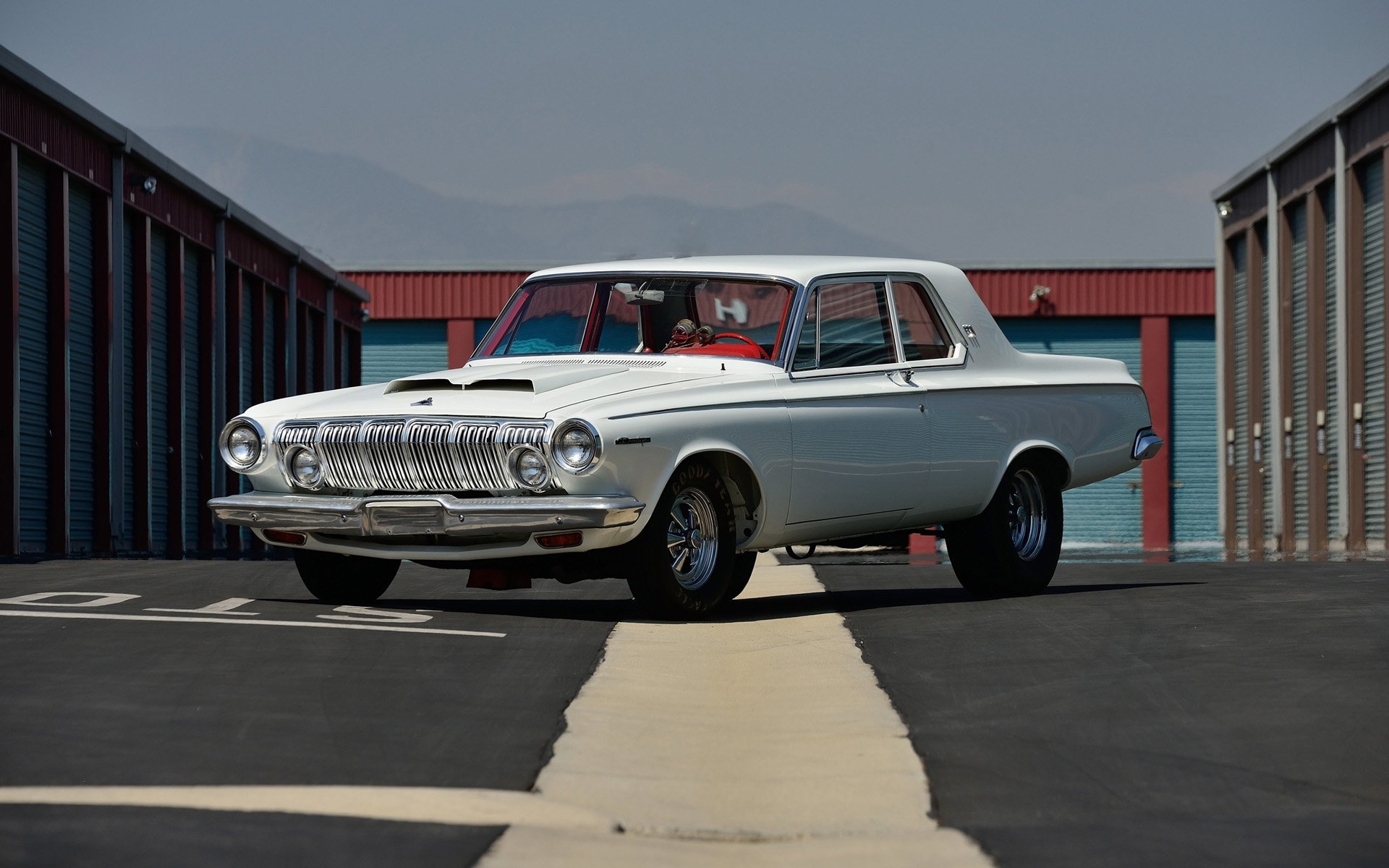 Download Mopar Hot Rod Muscle Car Dodge Car Dodge 330 Lightweight Vehicle Dodge 330 HD Wallpaper