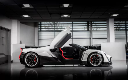 electric car car supercar vehicle Vanda Dendrobium HD Desktop Wallpaper | Background Image