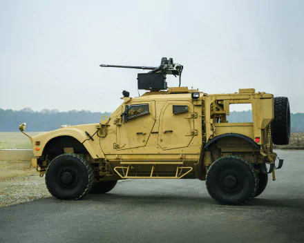  Oshkosh Defense M-ATV Live Fire Demo by Oshkosh Defense