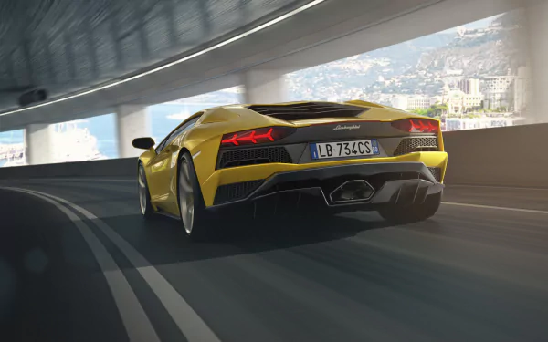 Lamborghini car supercar vehicle Lamborghini Aventador S HD Desktop Wallpaper | Background Image
