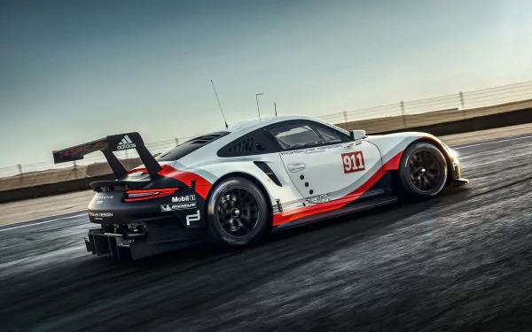 race car Porsche 911 car supercar vehicle Porsche 911 RSR HD Desktop Wallpaper | Background Image