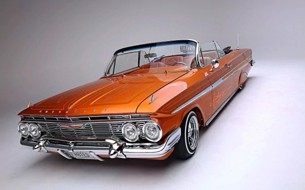 classic car lowrider Chevrolet Chevrolet Impala vehicle Chevrolet Impala Convertible HD Desktop Wallpaper | Background Image