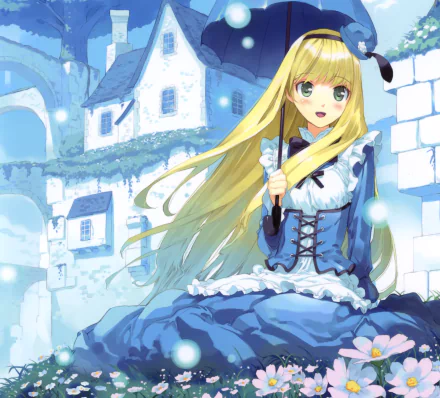Alice (Alice in Wonderland) Anime Alice In Wonderland HD Desktop Wallpaper | Background Image