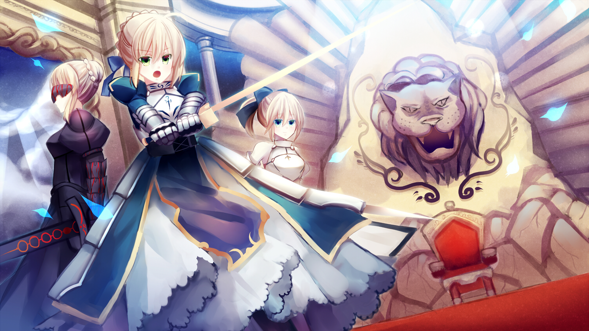 Download Saber (Fate Series) Anime Fate/Stay Night HD Wallpaper