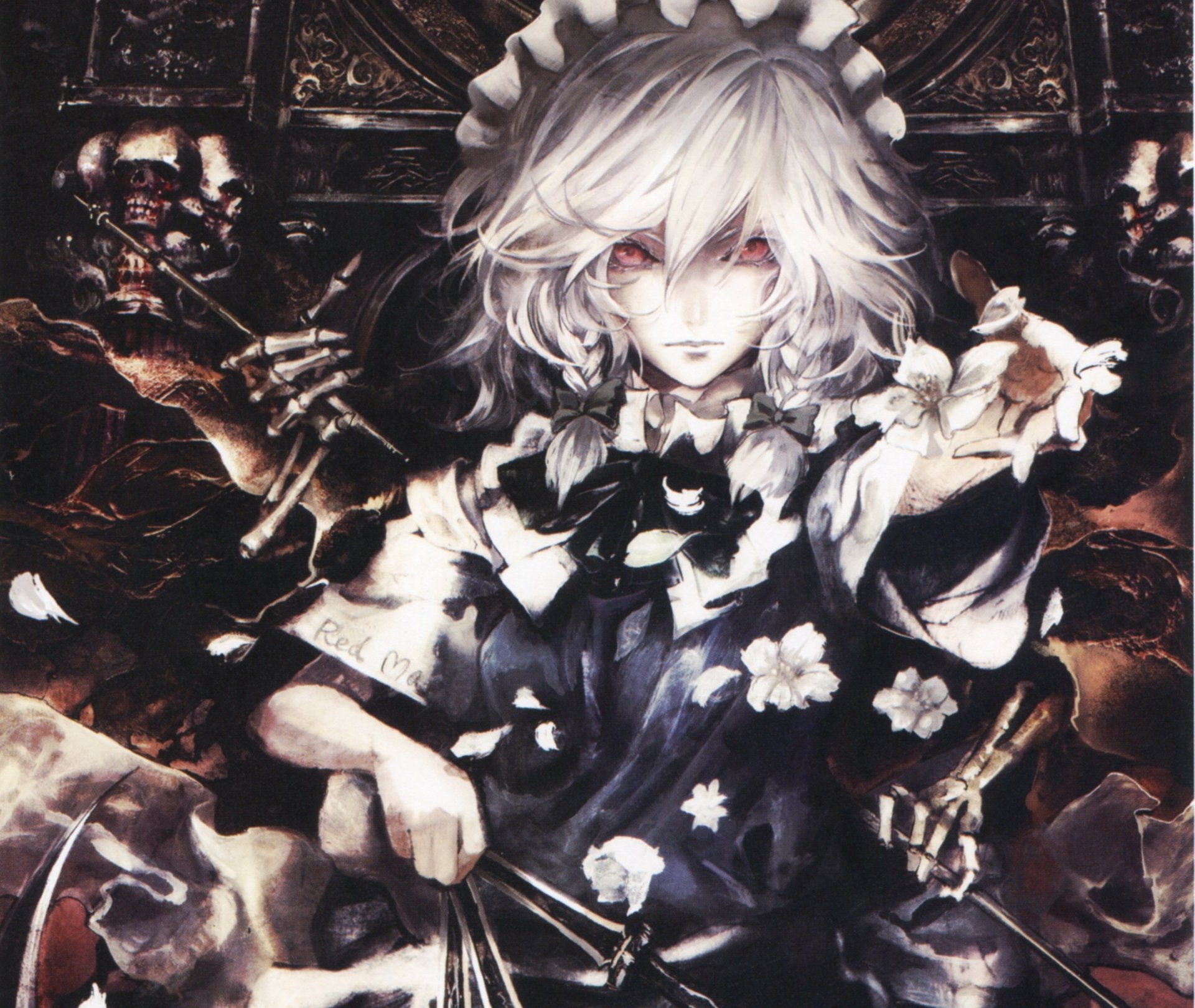 Download Sakuya Izayoi Anime Touhou HD Wallpaper by banpai akira