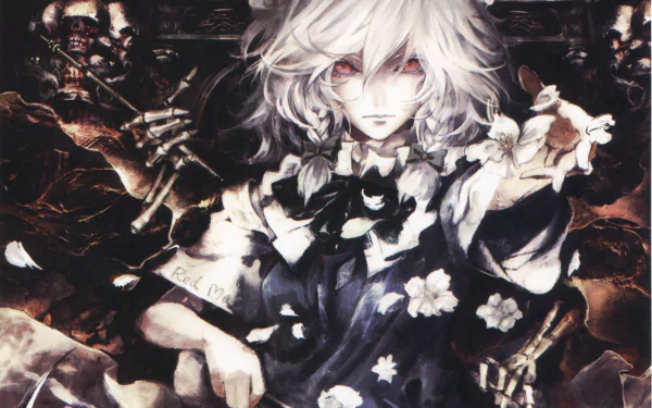 Sakuya Izayoi Anime Touhou HD Desktop Wallpaper | Background Image