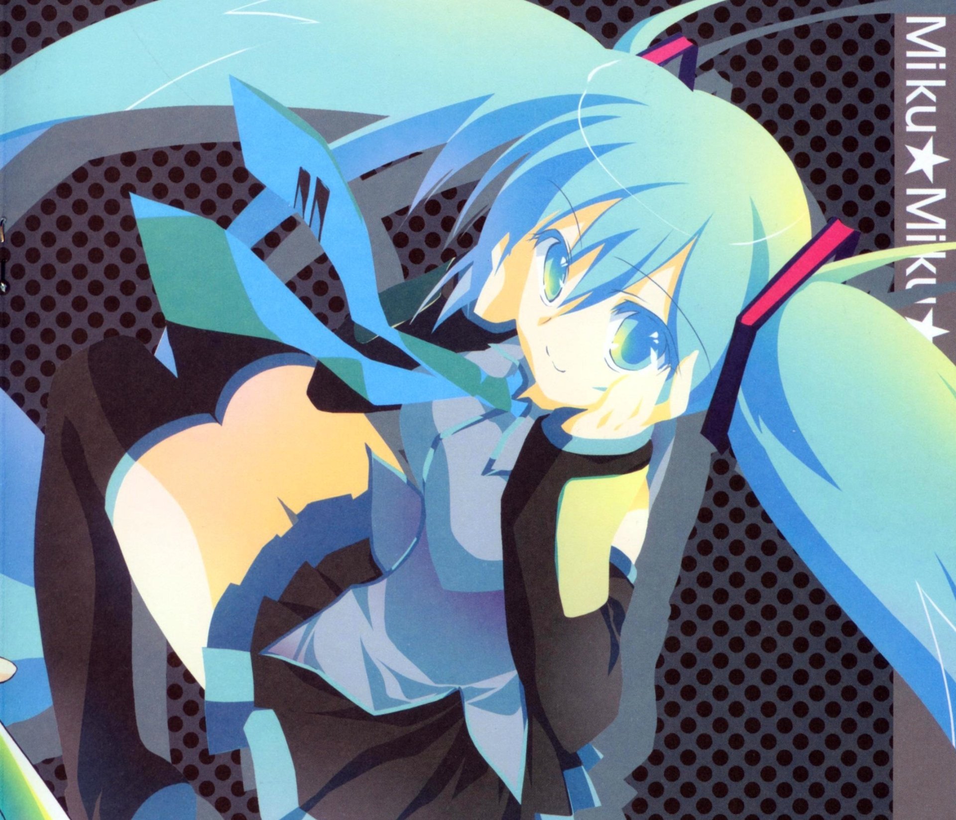Download Hatsune Miku Anime Vocaloid HD Wallpaper by REI