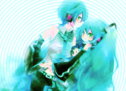 Hatsune Miku Hatsune Mikuo Anime Vocaloid HD Desktop Wallpaper | Background Image