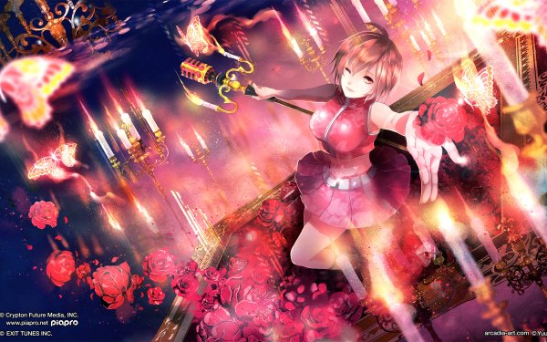 Anime Vocaloid Meiko Project Diva HD Wallpaper | Background Image