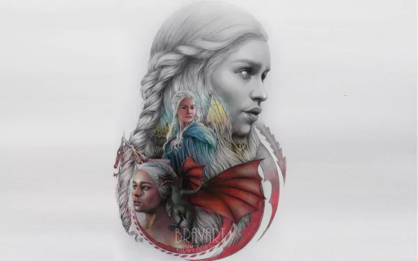 Daenerys Targaryen TV Show Game Of Thrones HD Desktop Wallpaper | Background Image